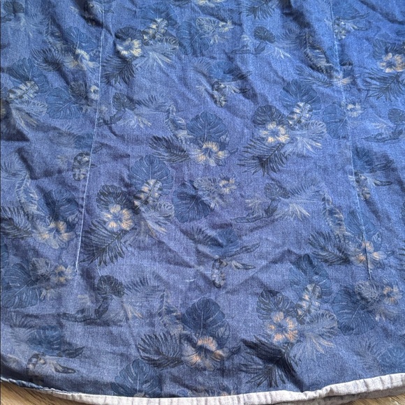 Bugatti | Dark Blue Hawaiian Themed Long Sleeve Button Up Shirt Size Medium - Picture 14 of 14